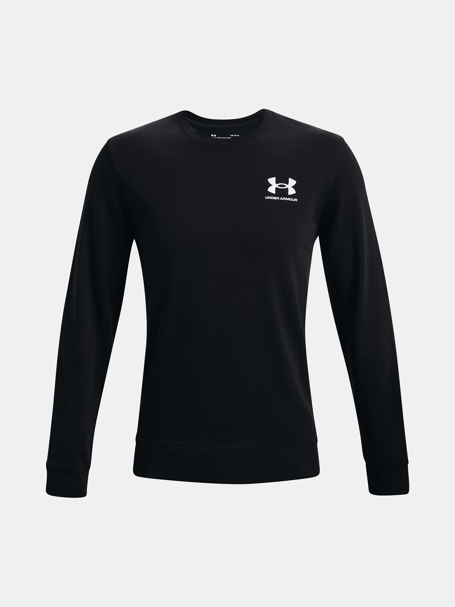 Mikina Under Armour UA Rival Terry LC Crew-BLK (3)
