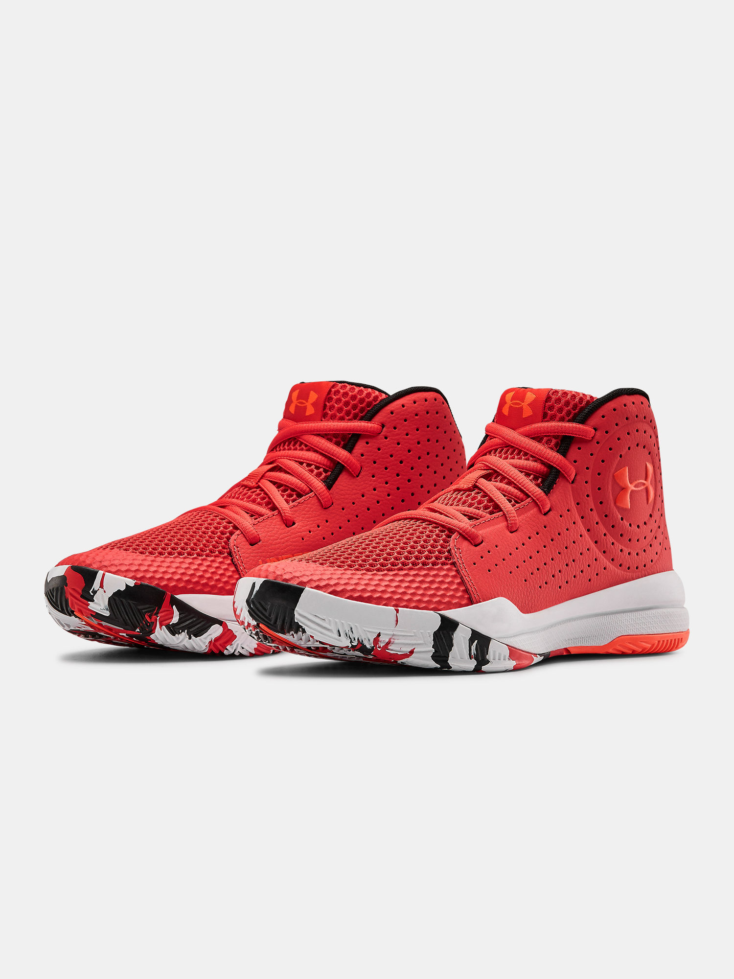 Topánky Under Armour GS Jet 2019-RED (3)