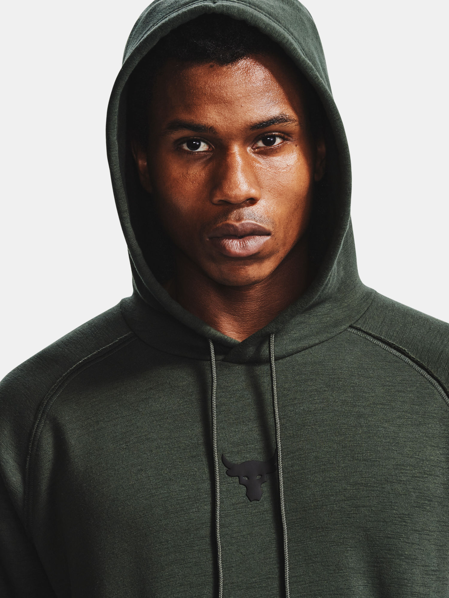 Mikina Under Armour Project Rock CC Hoodie-GRN (6)