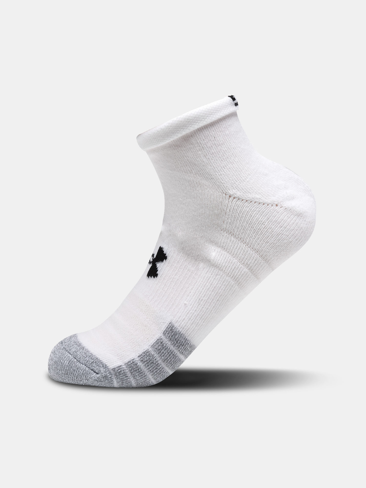 Ponožky Under Armour UA Heatgear Locut -WHT (3)
