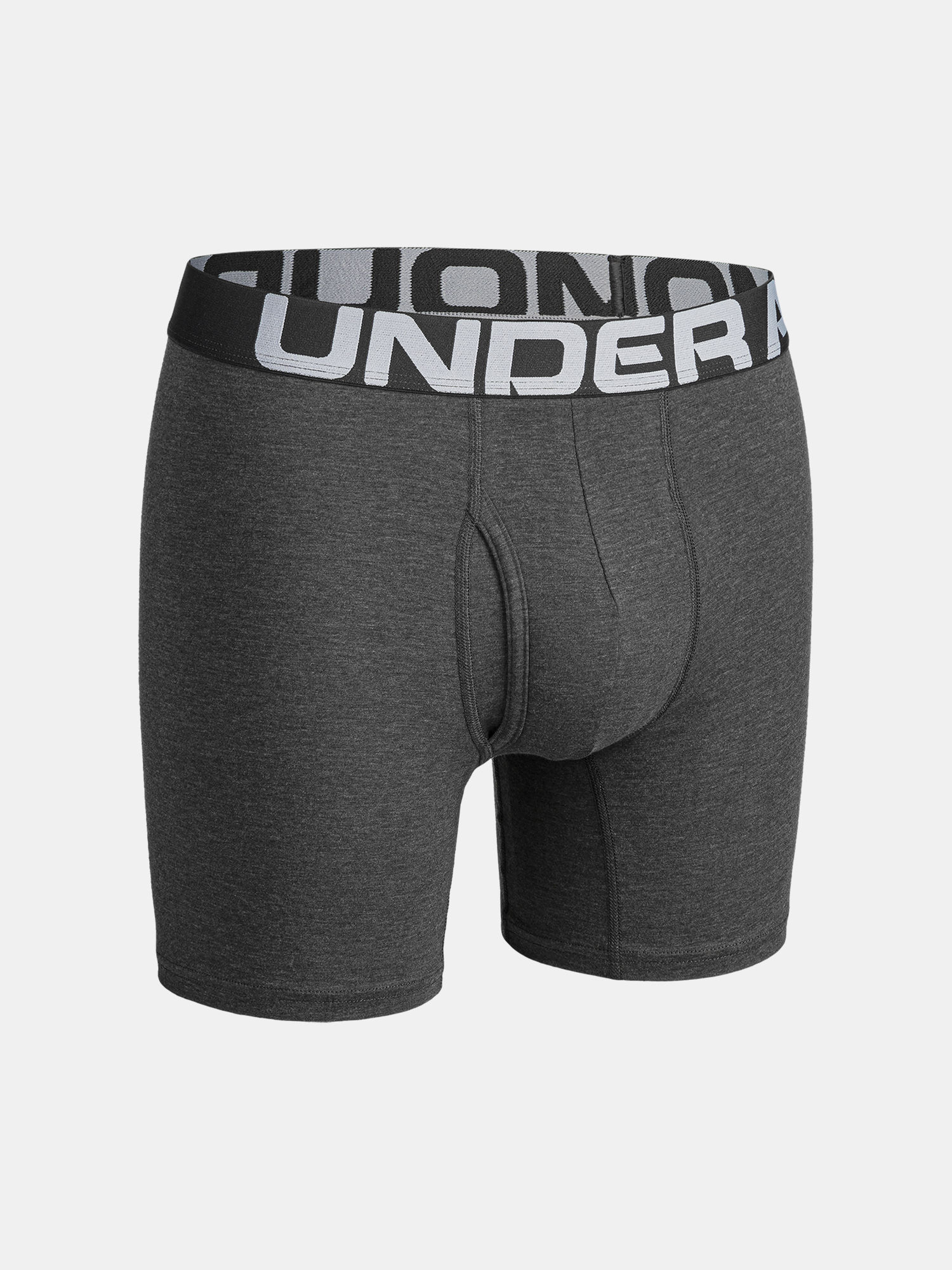 Boxerky Under Armour Charged Cotton 6in 3 Pack-GRY (4)