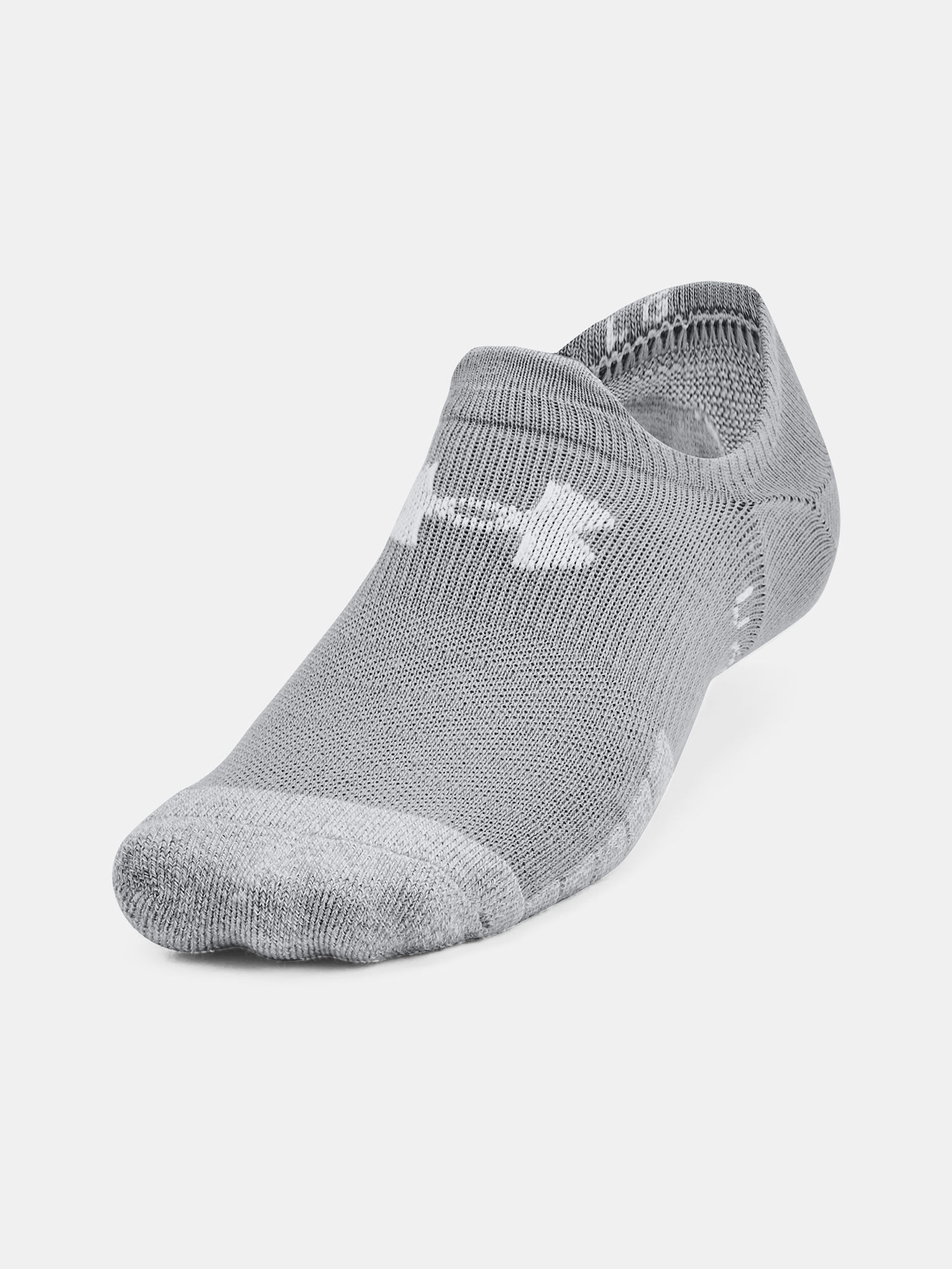 Ponožky Under Armour UA Heatgear UltraLowTab 3pk-GRY (2)