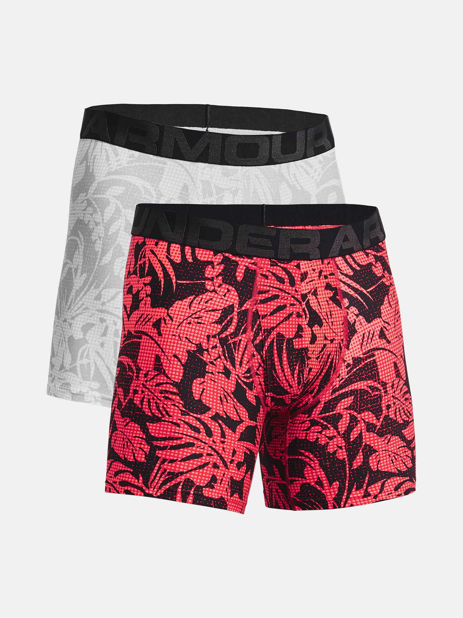 Boxerky Under Armour UA Tech 6in Novelty 2 Pack-GRY (5)