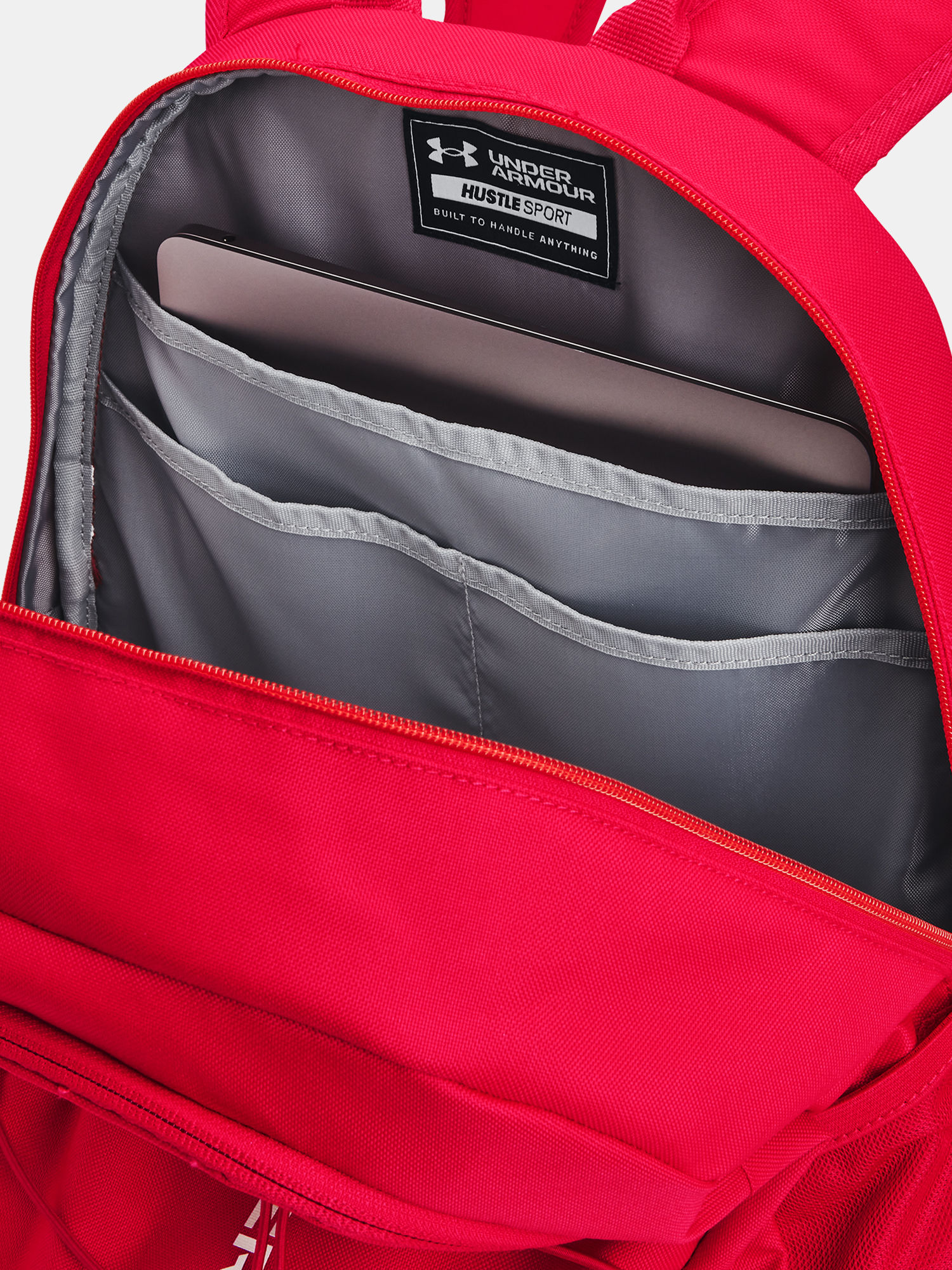 Batoh Under Armour UA Hustle Sport Backpack-RED (3)