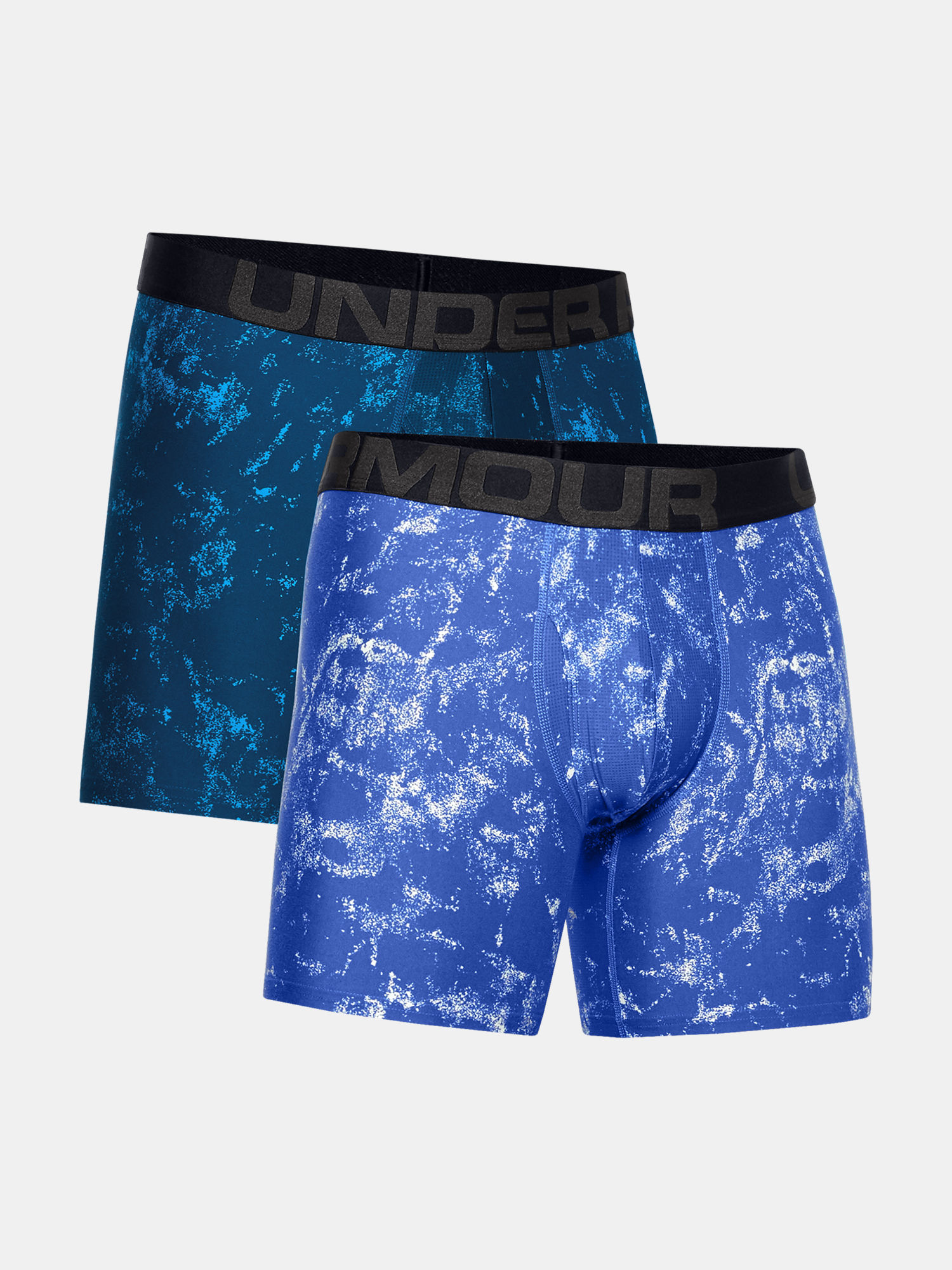 Boxerky Under Armour Tech 6in Novelty 2 Pack-BLU (5)