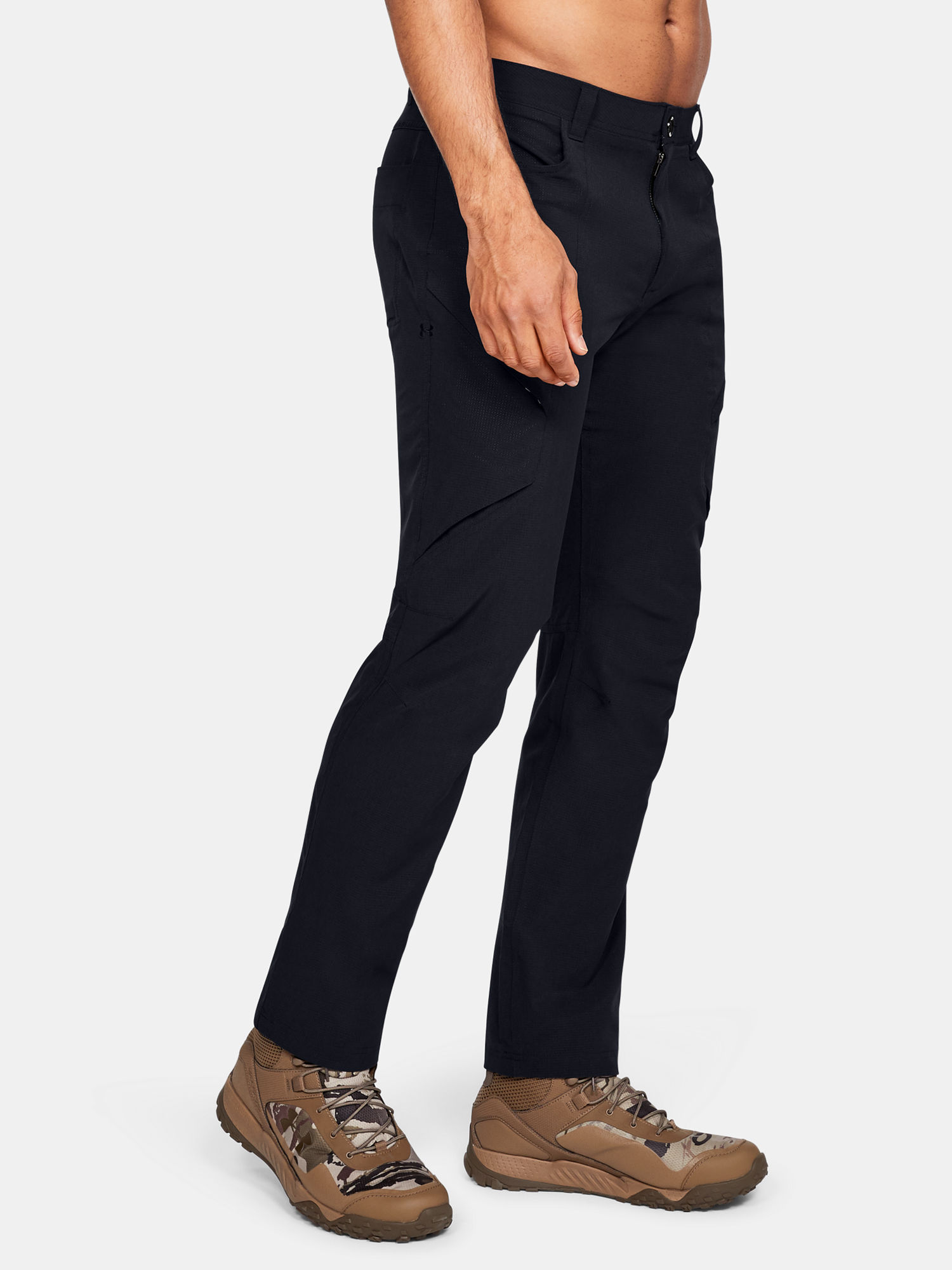 Nohavice Under Armour Adapt Pant-BLK (5)