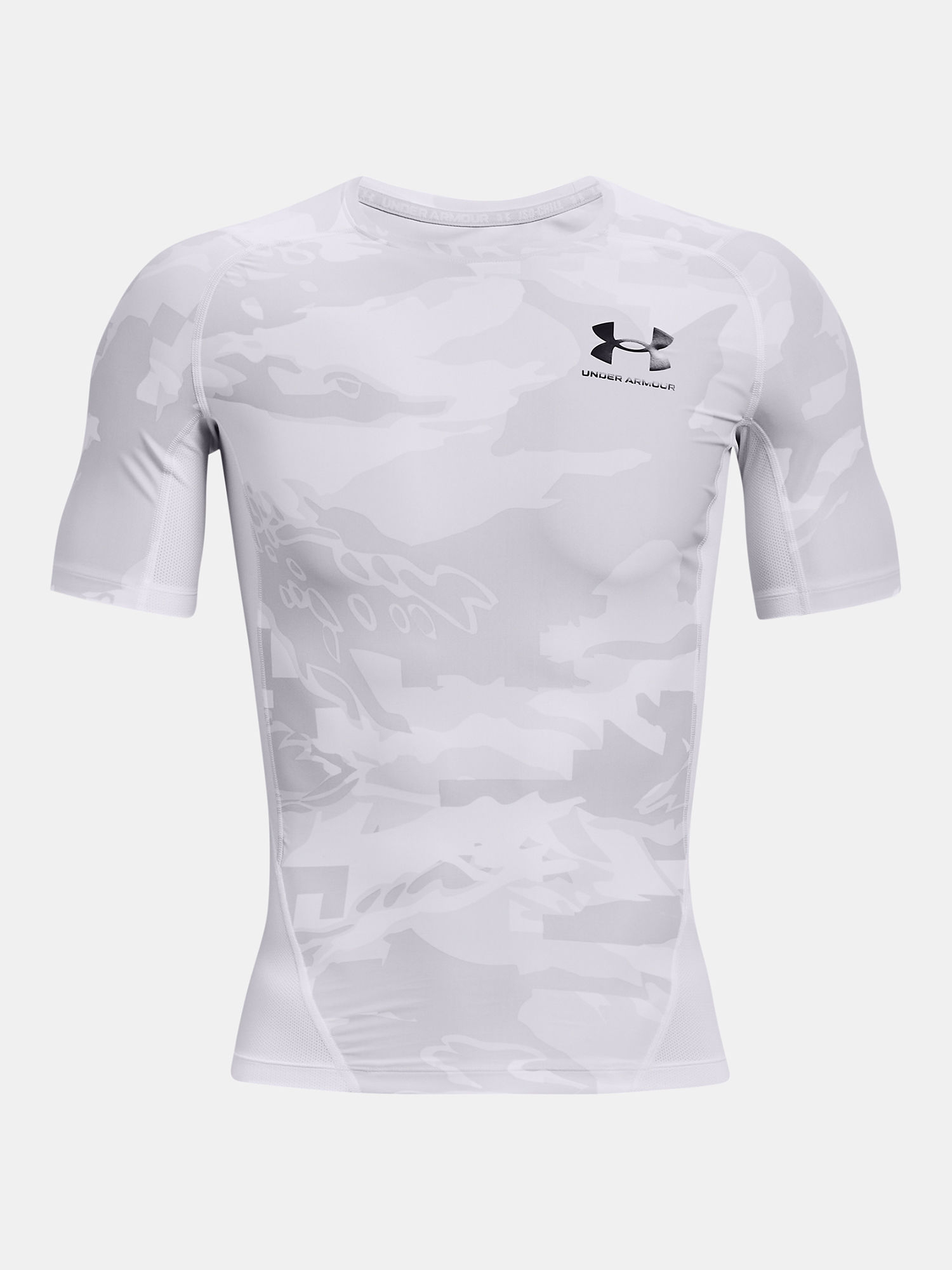 Kompresné tričko Under Armour HG Isochill Comp Print SS-WHT (3)