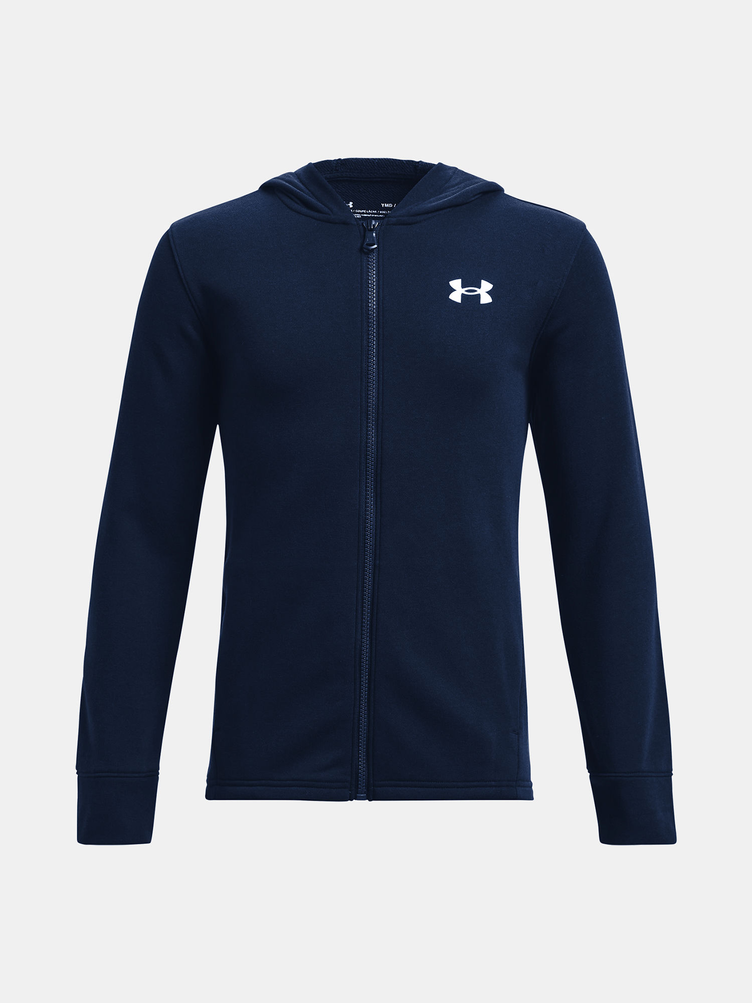 Mikina Under Armour UA Rival Terry FZ Hoodie-NVY (1)