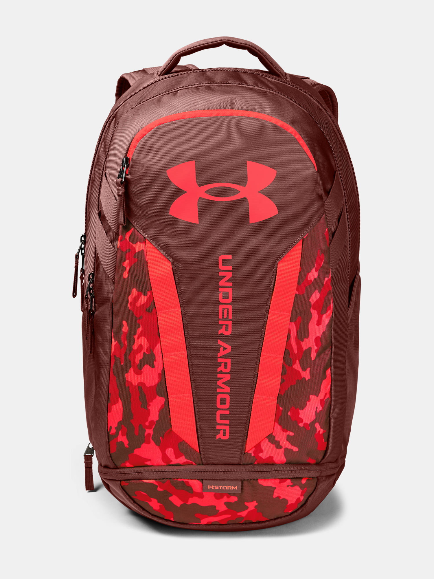 Batoh Under Armour Hustle 5.0 Backpack-RED (1)