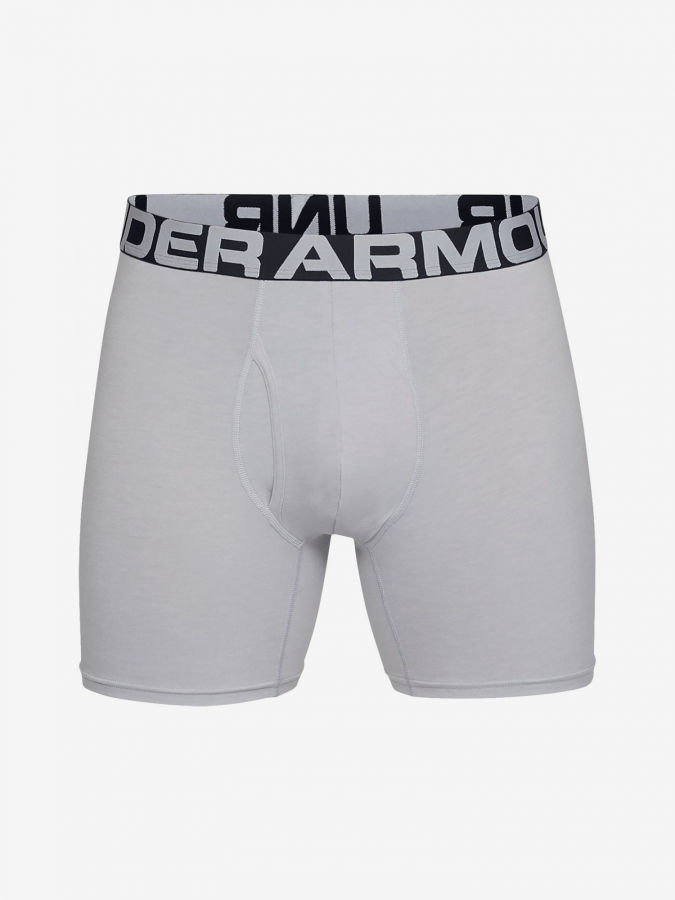 Boxerky Under Armour Charged Cotton 6In 3 Pack (3)
