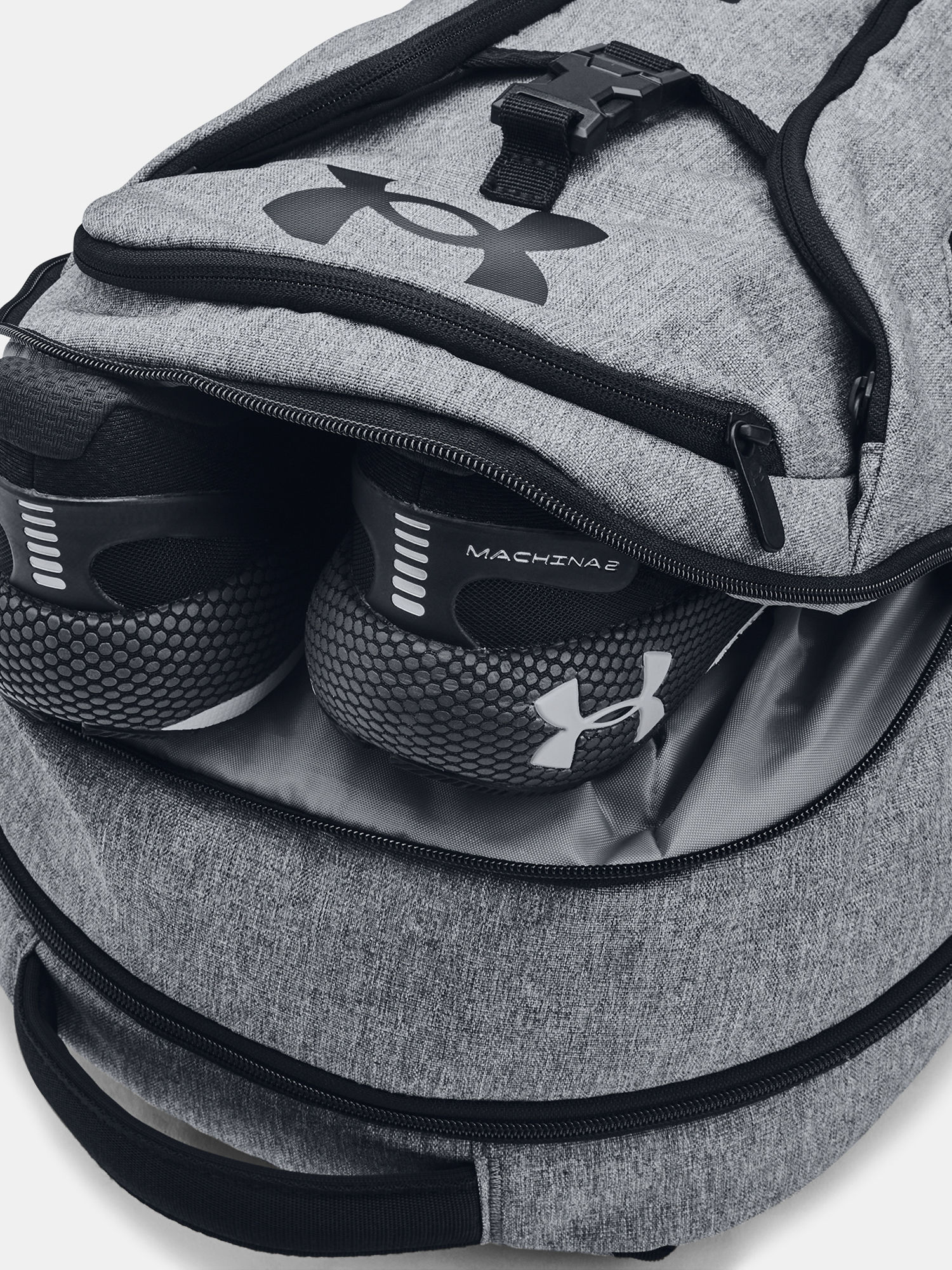 Batoh Under Armour UA Hustle Pro Backpack-GRY (4)