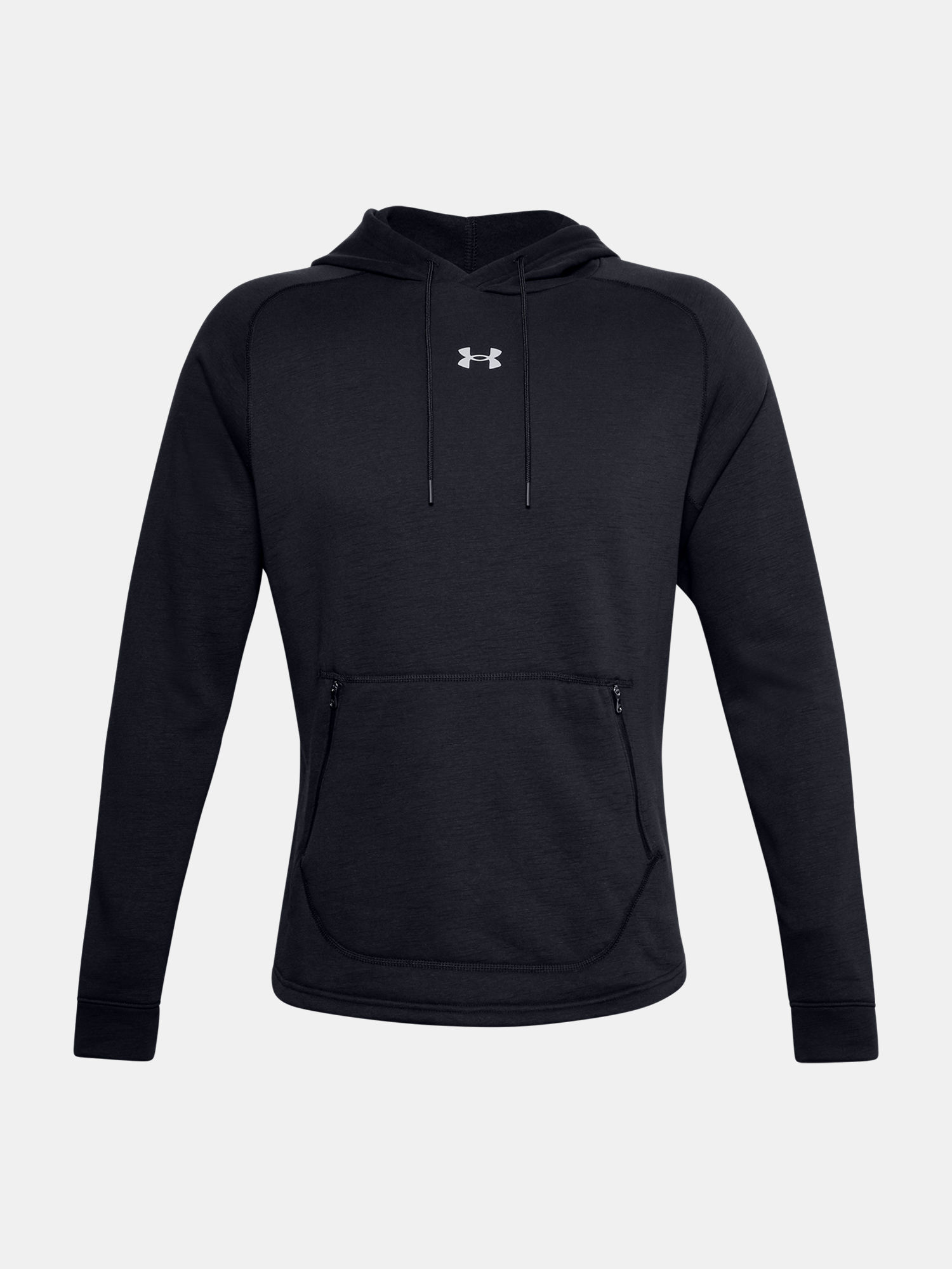Mikina Under Armour Charged Cotton Fleece HD-BLK (3)