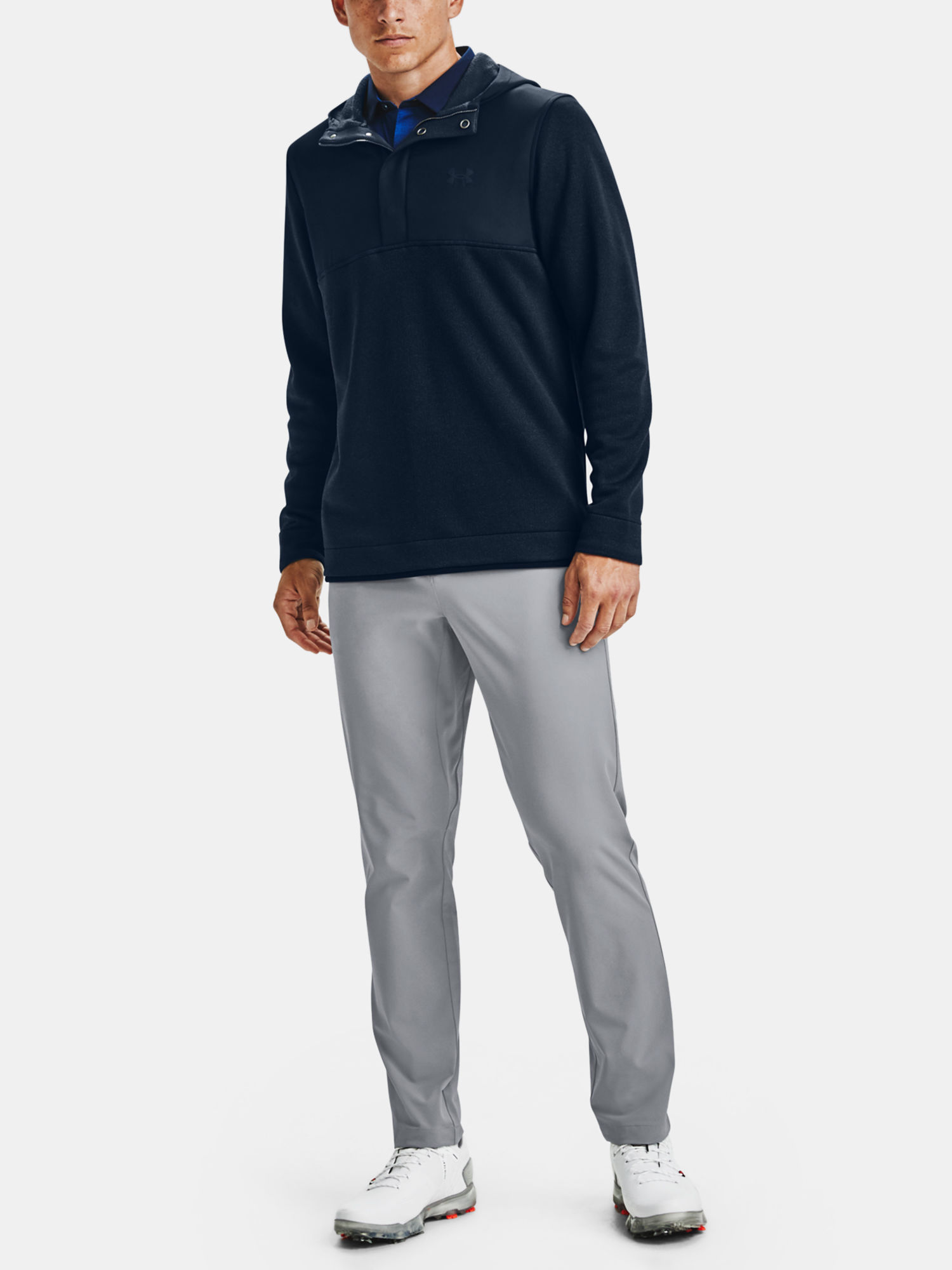 Mikina Under Armour Storm SF Hoodie-NVY (5)