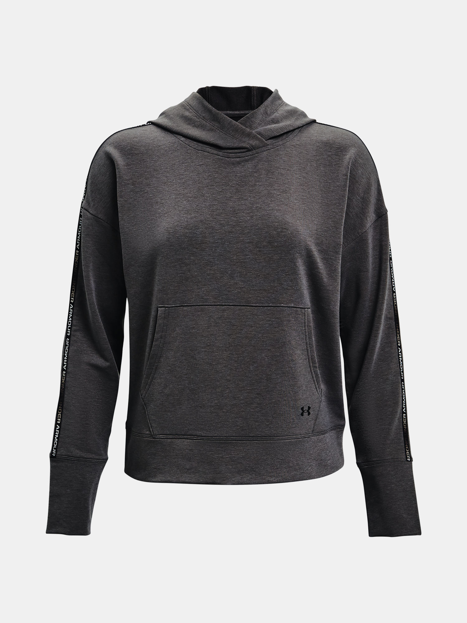Mikina Under Armour Rival Terry Taped Hoodie-GRY (3)