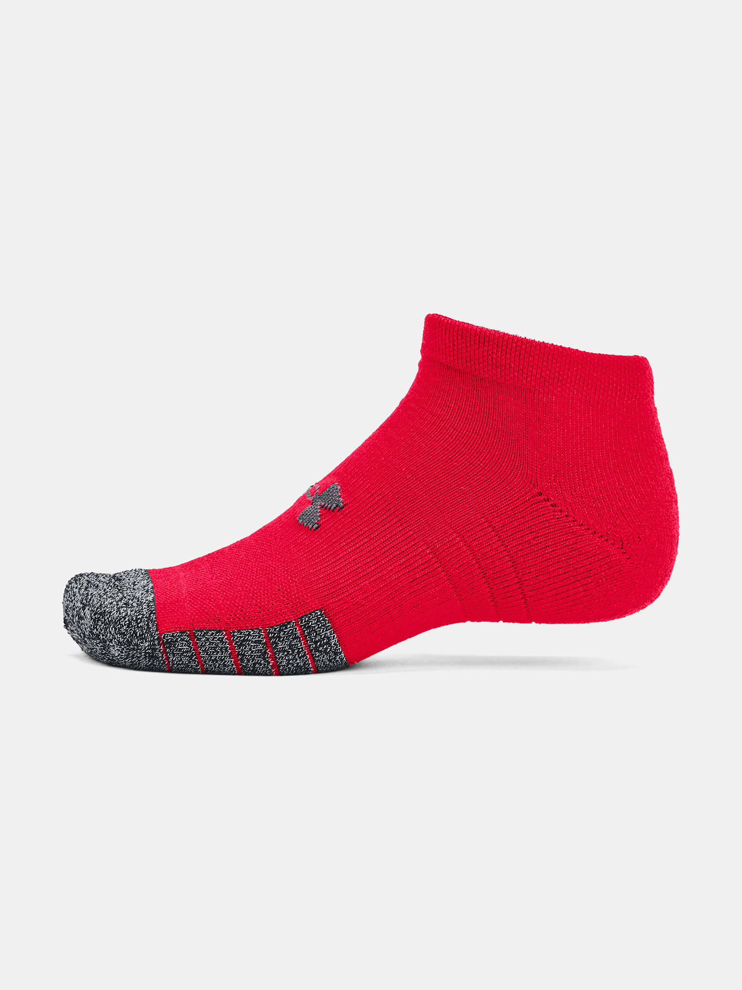 Ponožky Under Armour UA Heatgear Low Cut 3pk-RED (4)