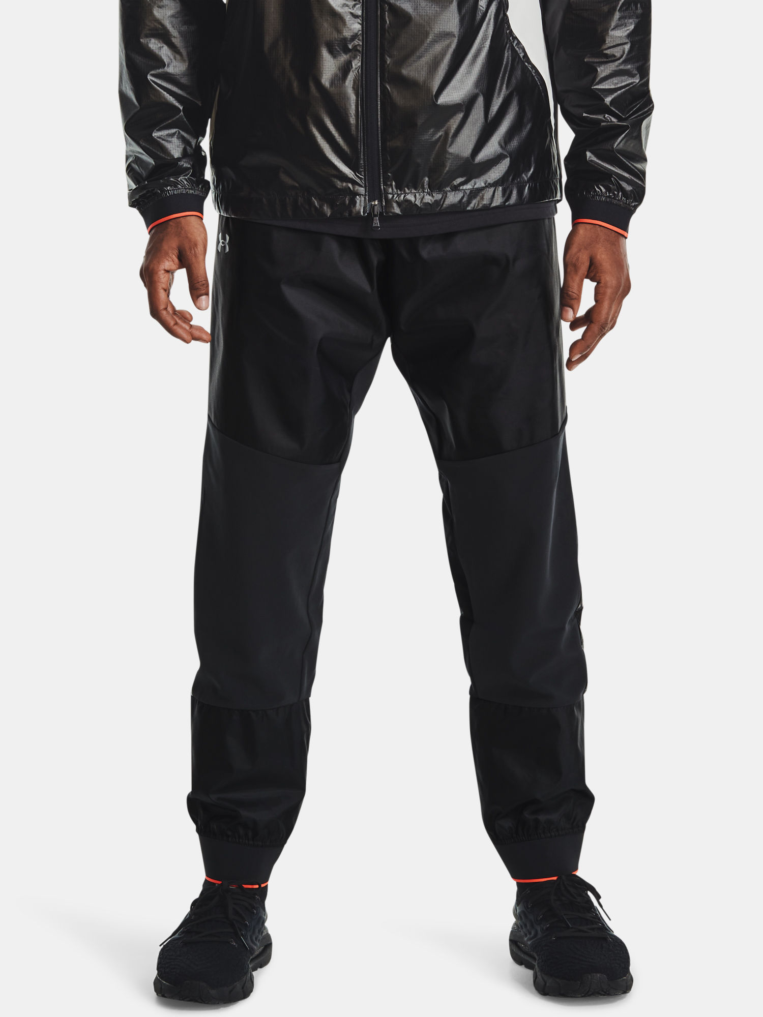 Tepláky Under Armour Recover Legacy Pant-BLK (1)