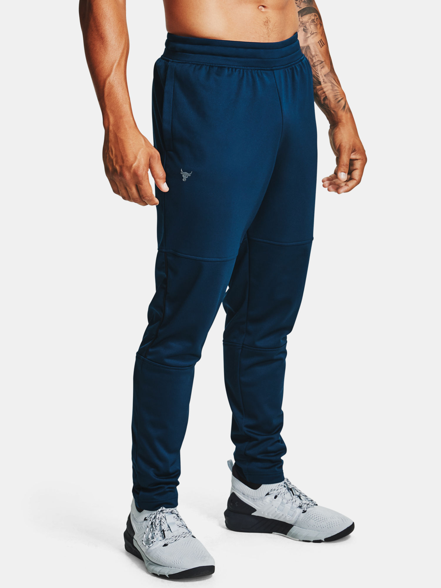 Nohavice Under Armour PJT ROCK KNIT TRACK PANT-NVY (1)