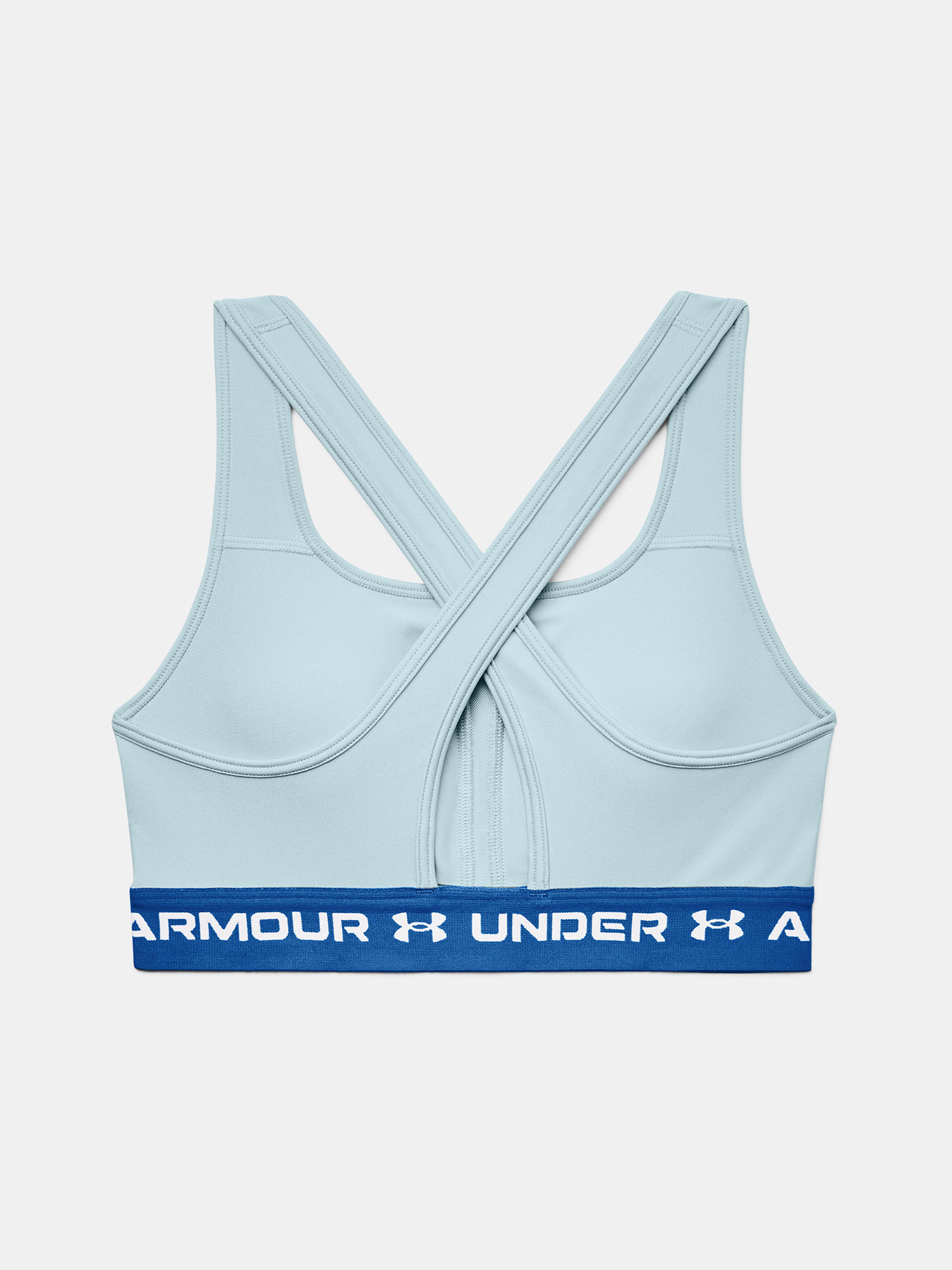 Podprsenka Under Armour UA Crossback Mid Bra-BLU (4)