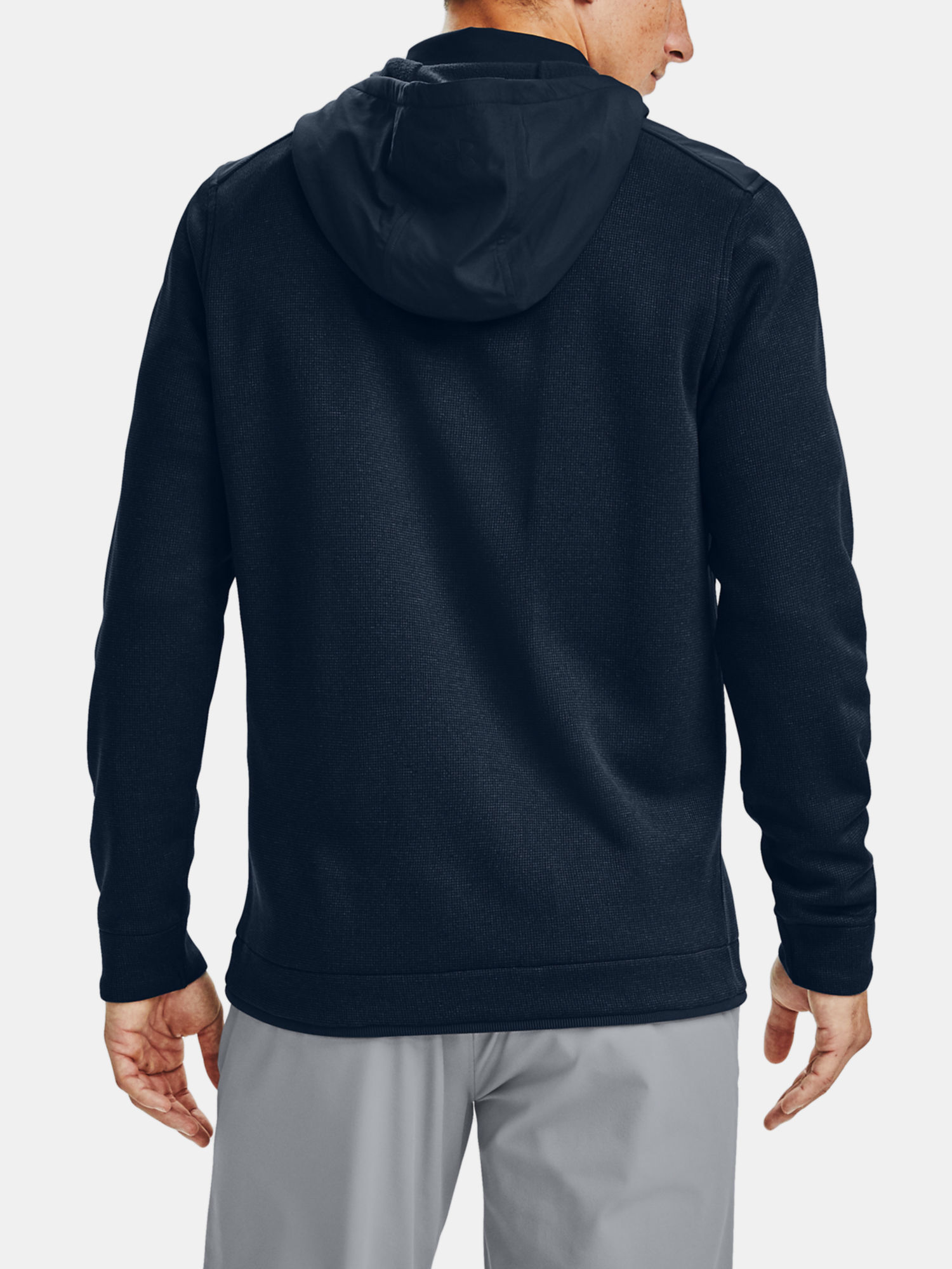 Mikina Under Armour Storm SF Hoodie-NVY (2)