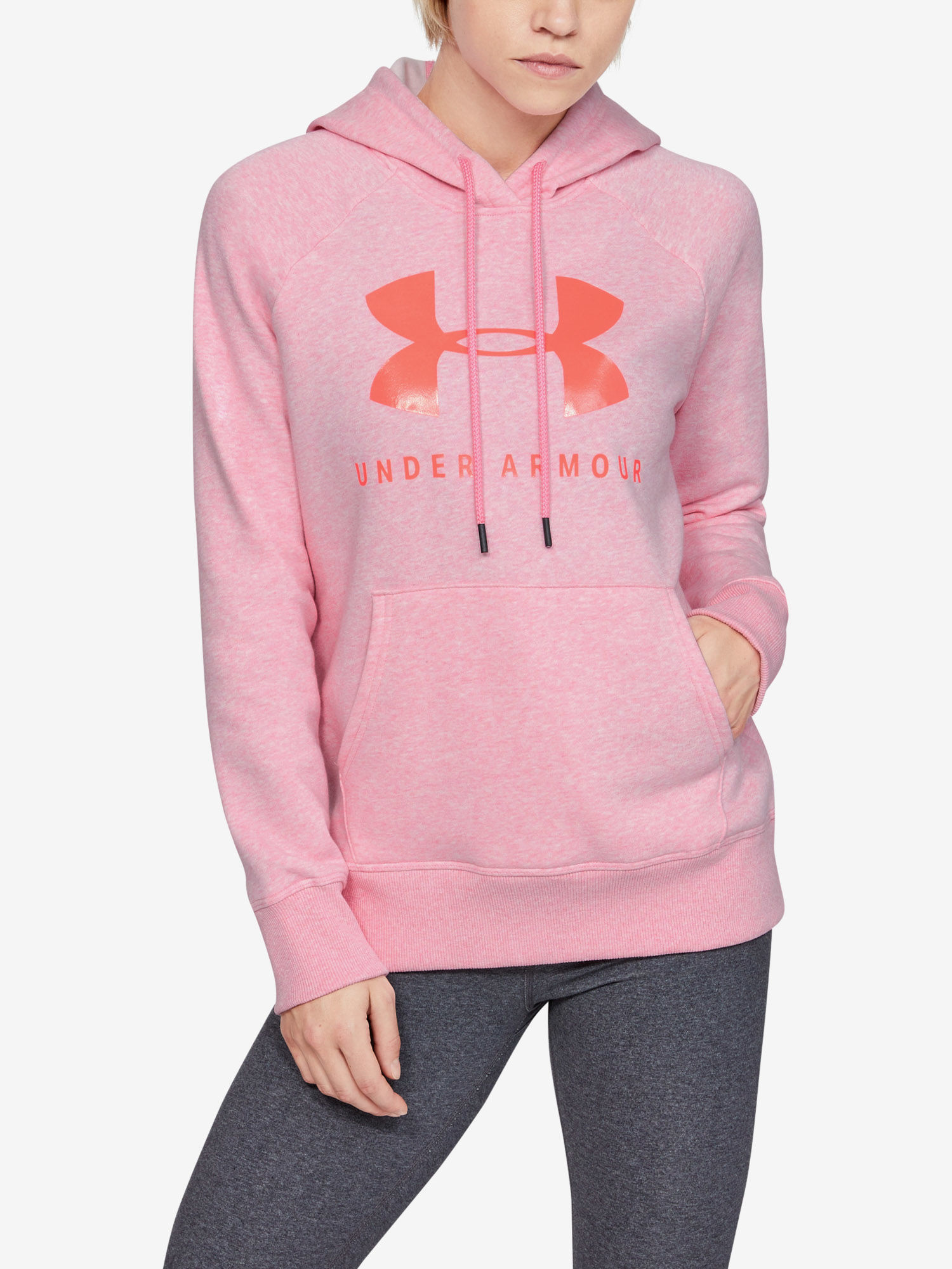 Mikina Under Armour Rival Fleece Sportstyle Graphic Hoodie (1)