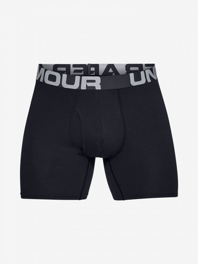 Boxerky Under Armour Charged Cotton 6In 3 Pack (4)