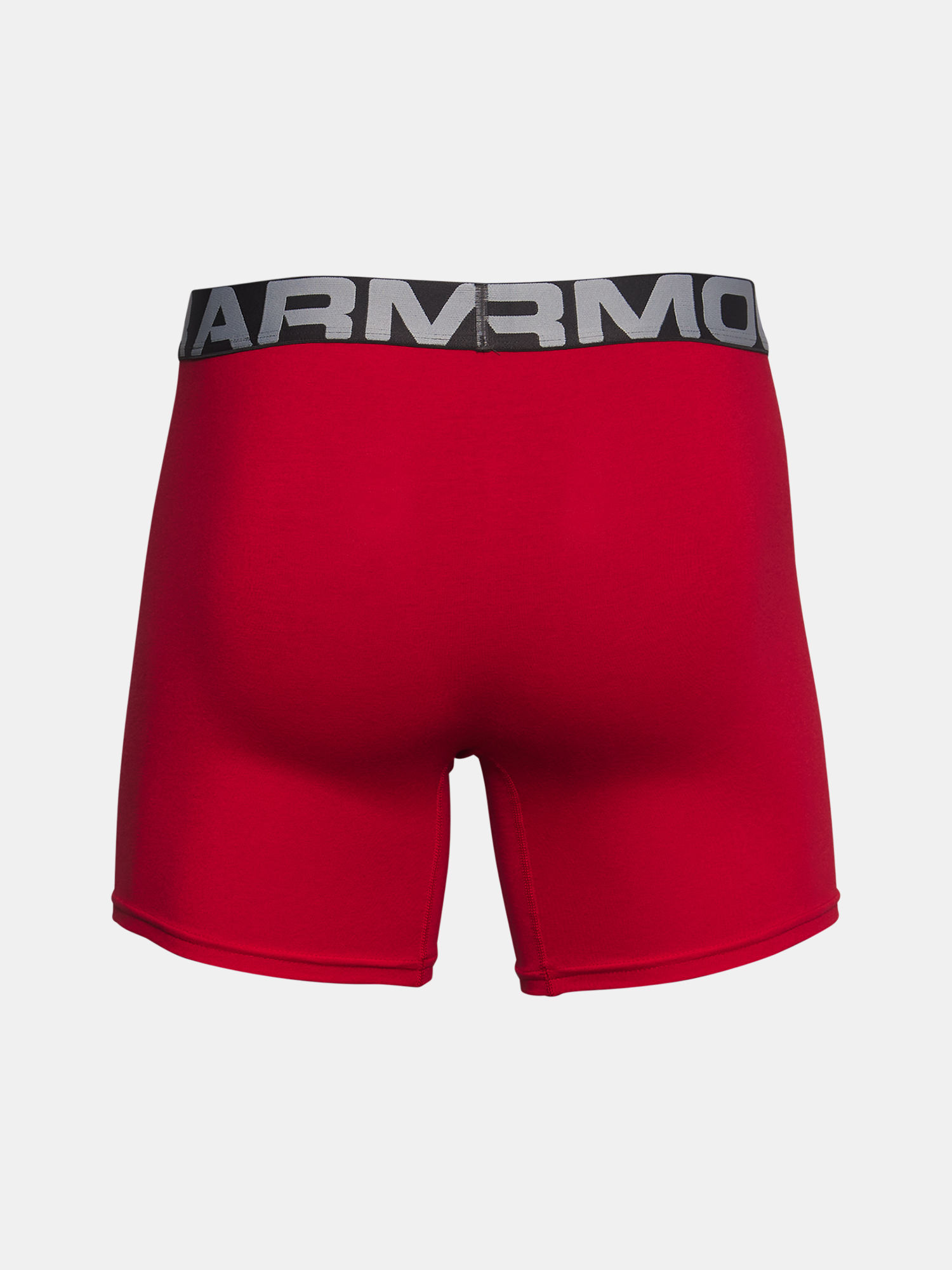 Boxerky Under Armour Charged Cotton 6in 3 Pack-RED (4)